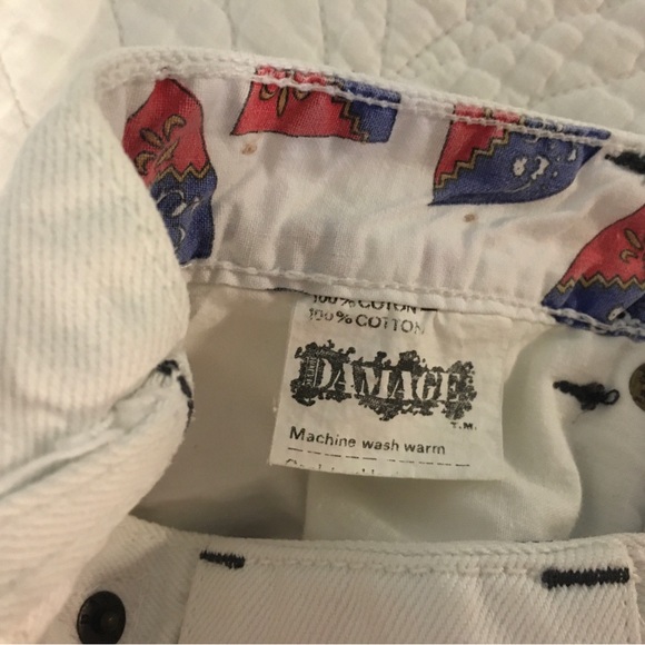Vintage White Denim Mini - Picture 11 of 16